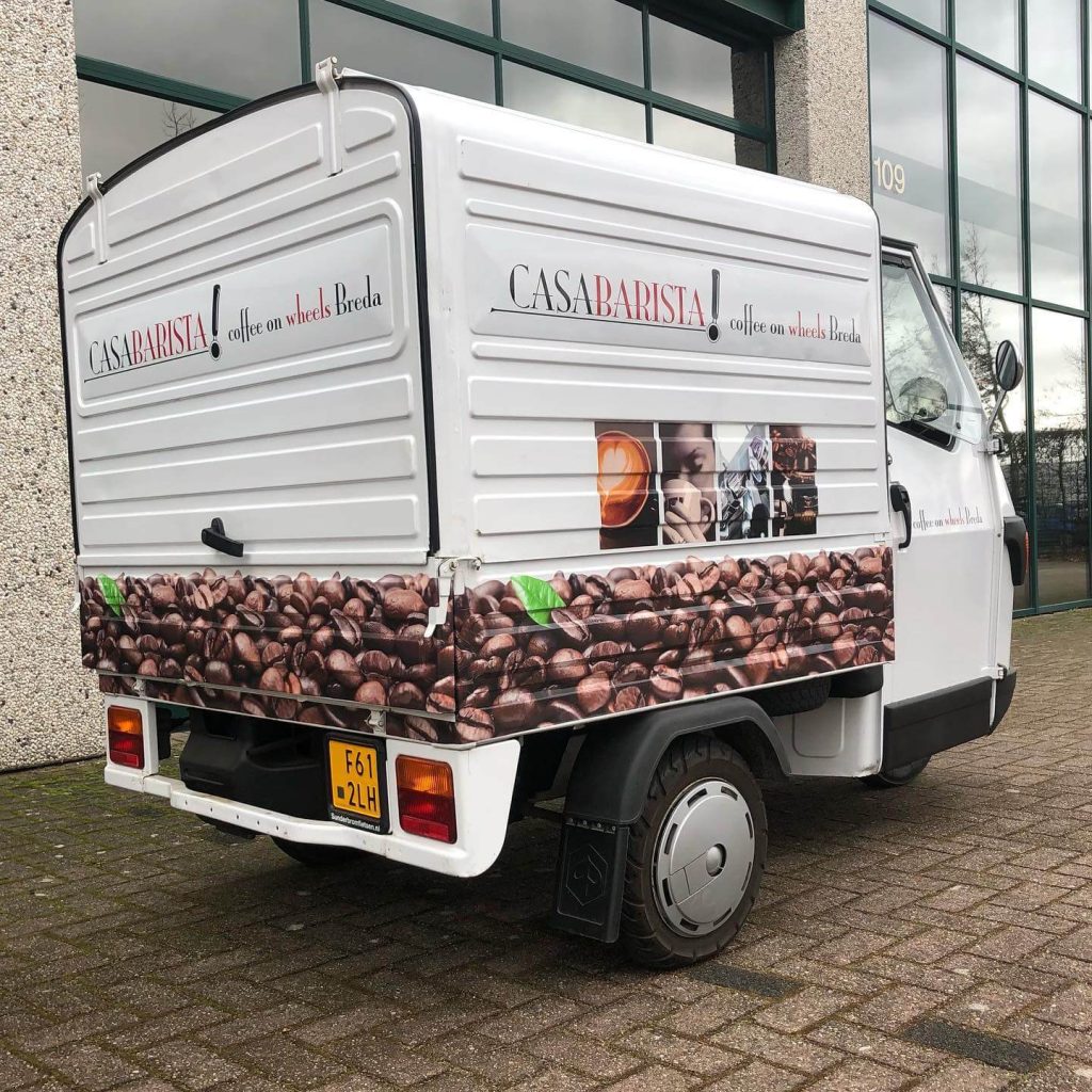 Coffee on Wheels Breda biedt complete koffiecatering op maat