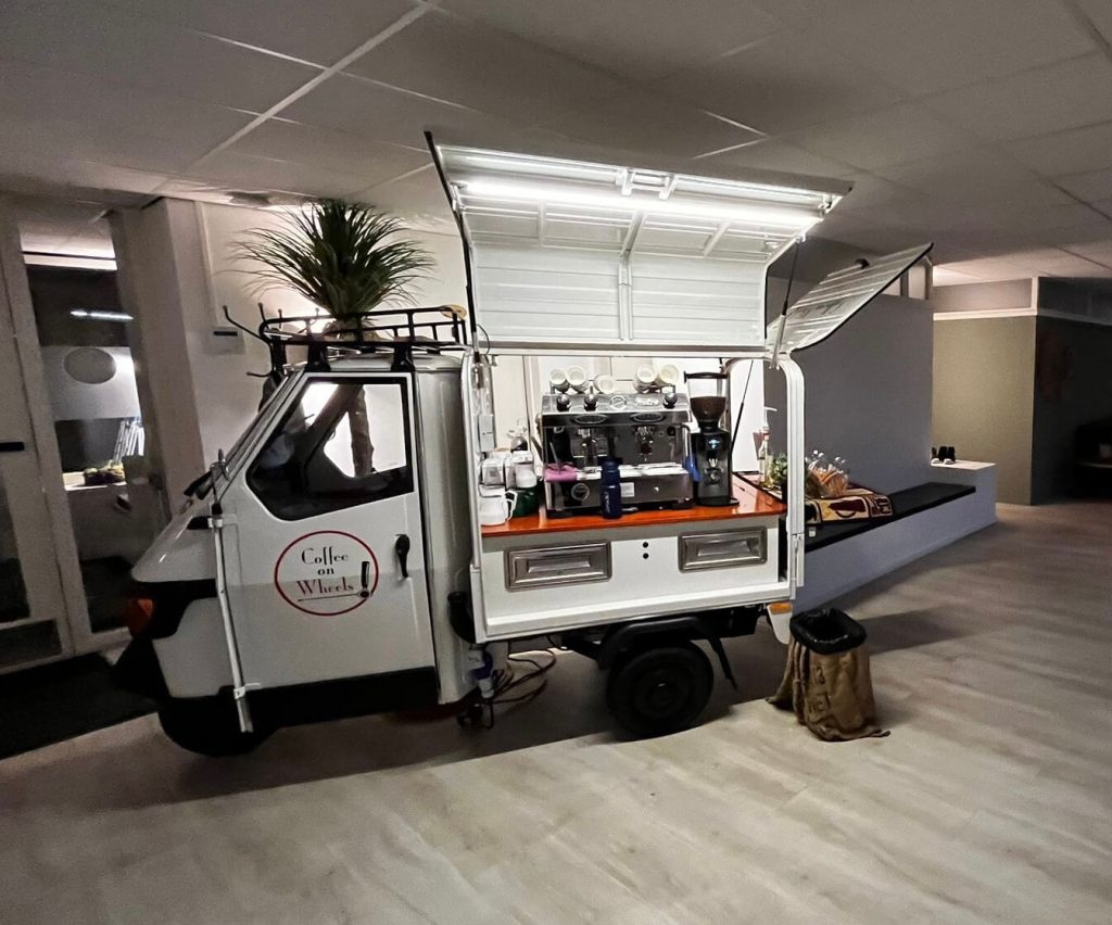 Coffee on Wheels Breda biedt complete koffiecatering op maat