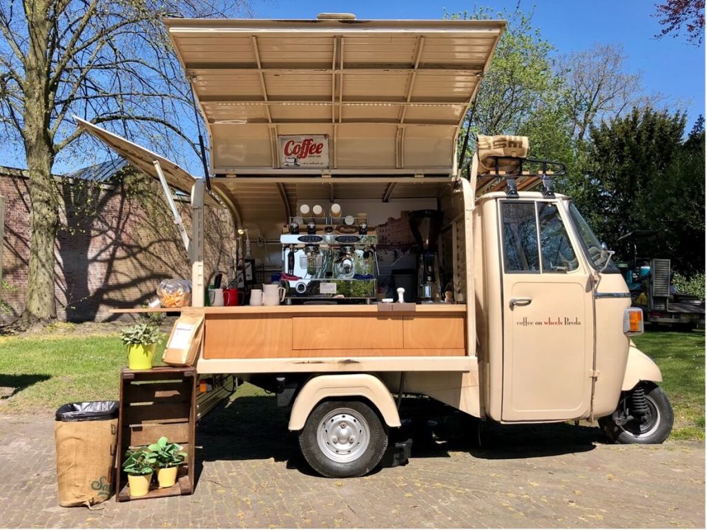 Coffee on Wheels Breda biedt complete koffiecatering op maat