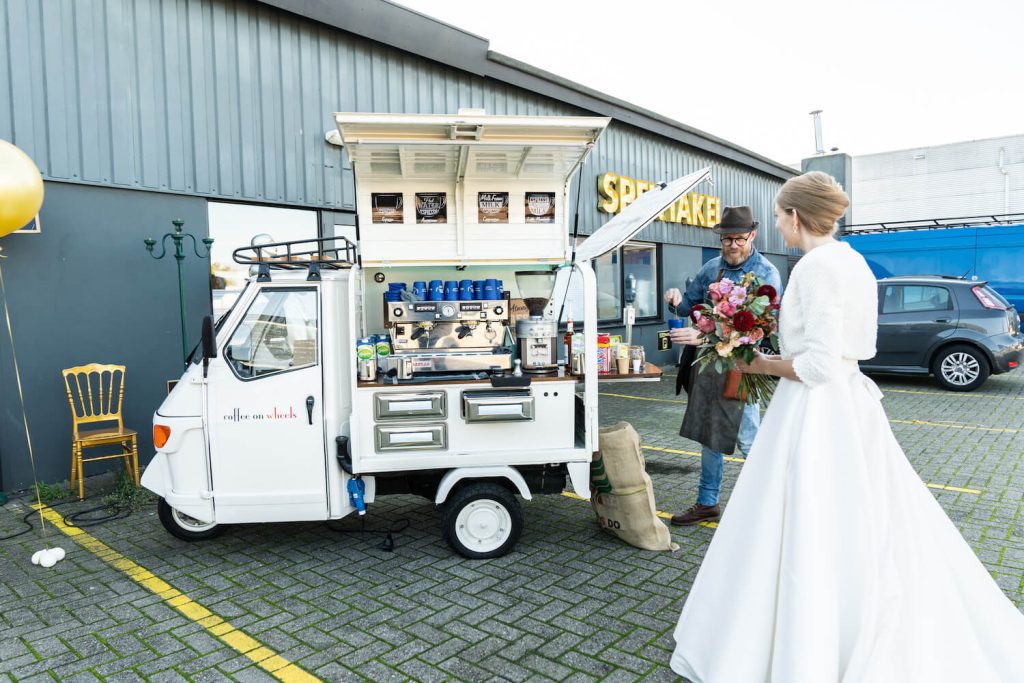 Coffee on Wheels Heerenveen bruiloft