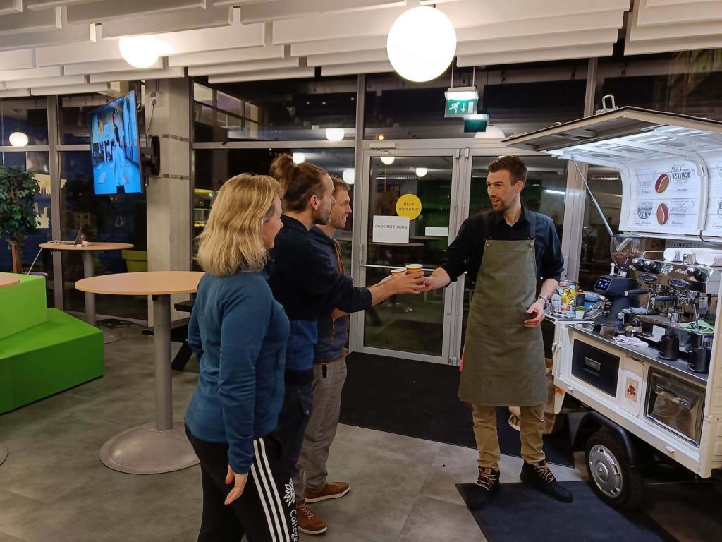 Coffee on Wheels Amersfoort binnen huren