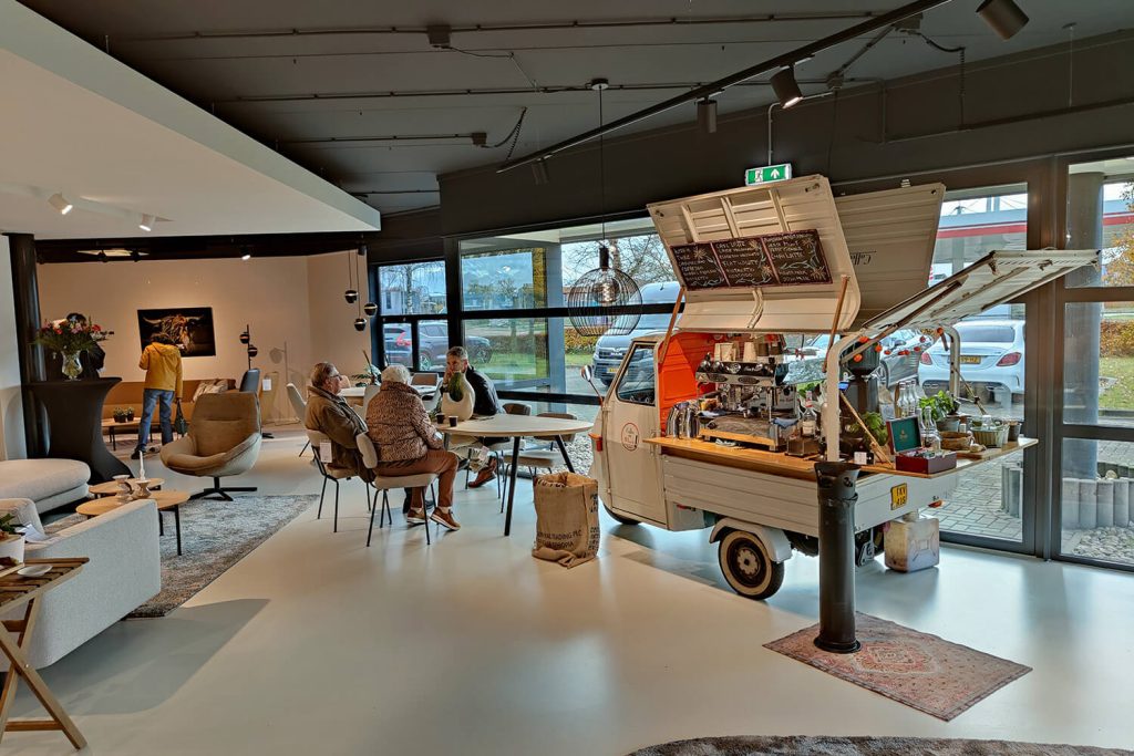 Coffee on Wheels Enschede indoor