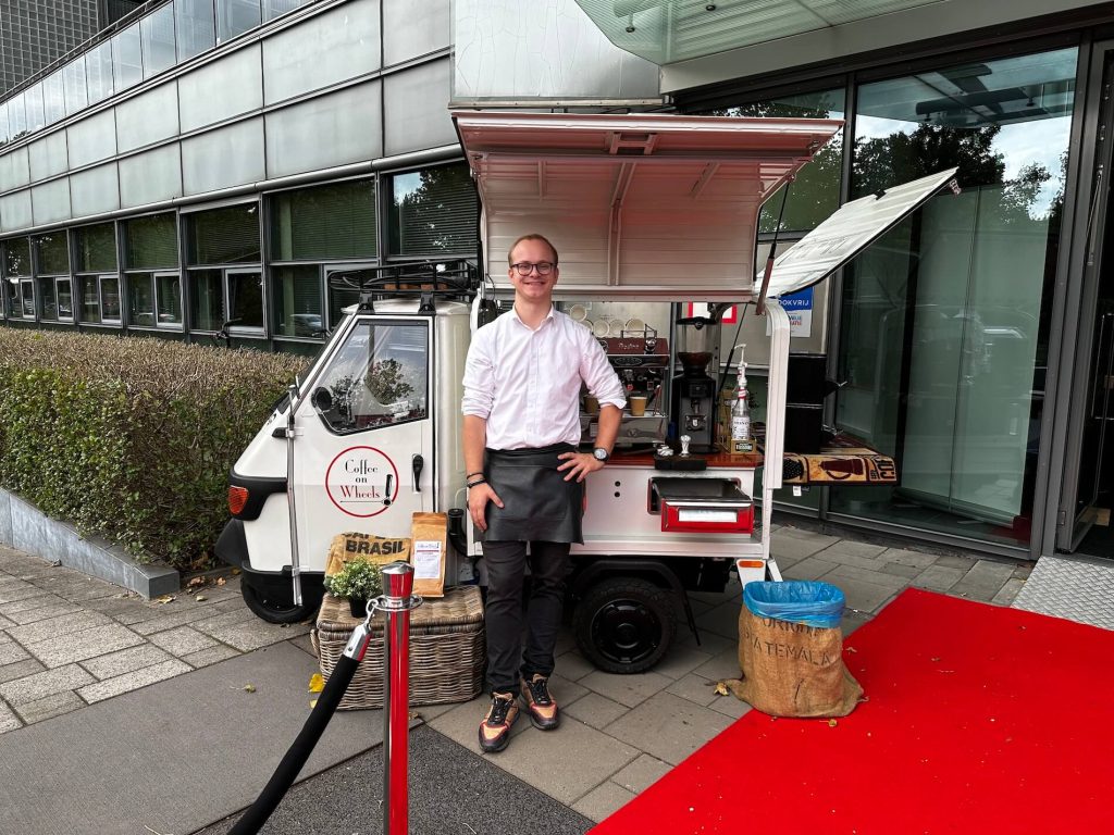 Coffee on Wheels Utrecht barista