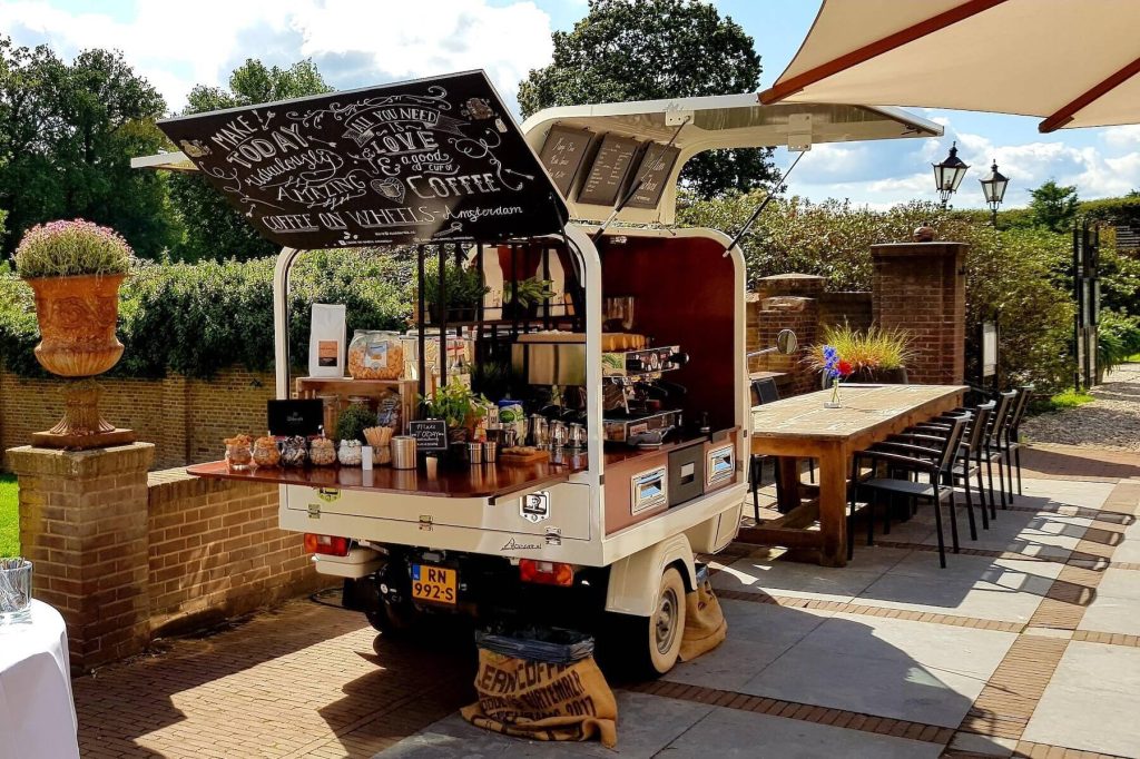 Coffee on Wheels Amsterdam piaggio